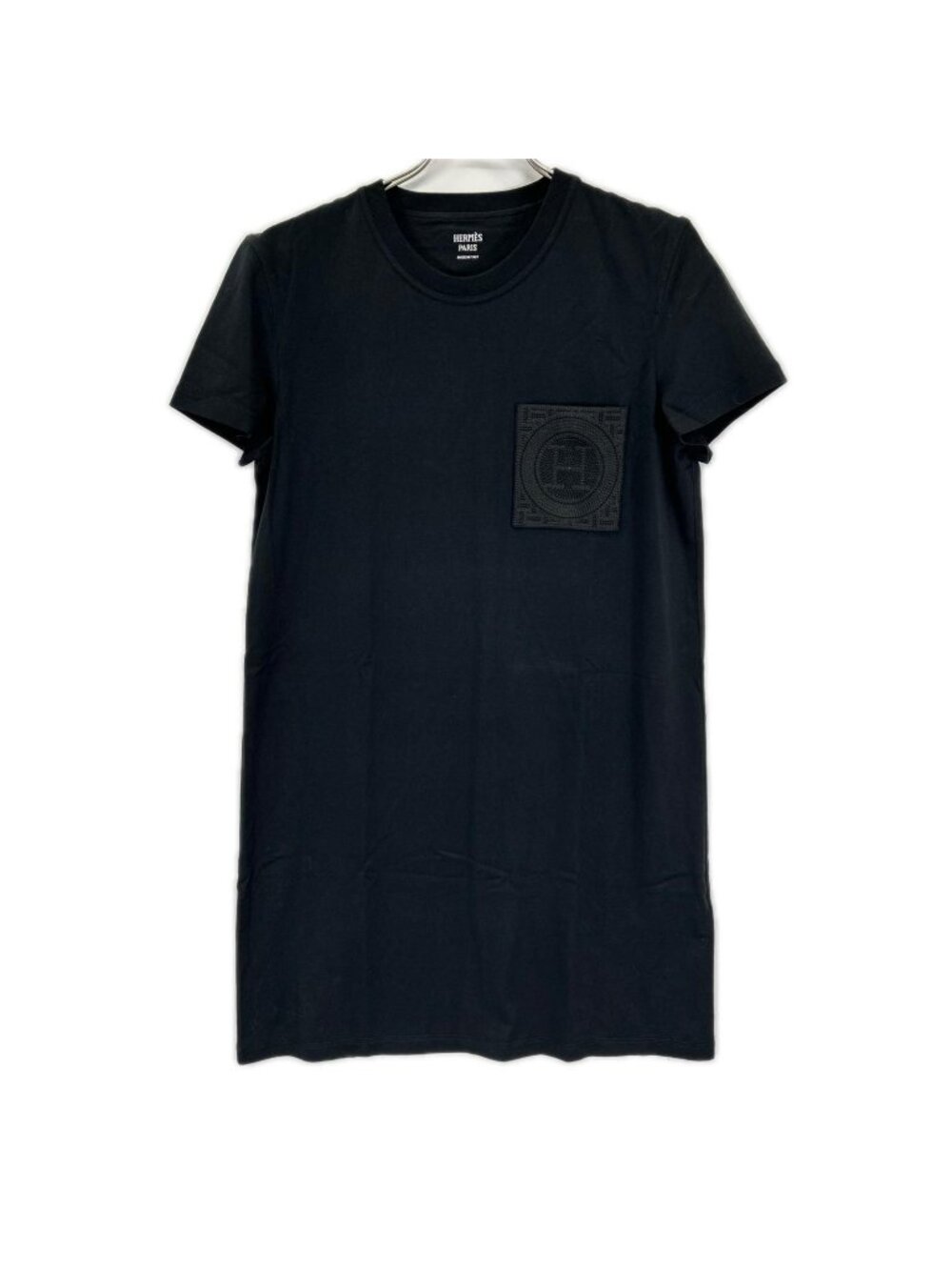 Hermes Black Cotton Dress 38